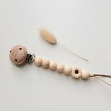 Fopspeenketting newborn bloem