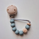 Fopspeenketting newborn houten kraal