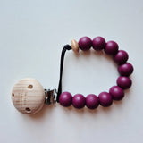 Fopspeenketting uni of duo-color