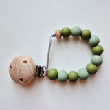 Fopspeenketting uni of duo-color