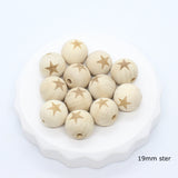 Houten kralen - Klein Atelier