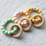 Bijtring met letter - Klein Atelier