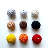 Omhaakte kralen - Klein Atelier