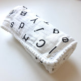 Tetradoek met monochrome kleuren - Klein Atelier