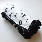 Tetradoek met monochrome kleuren - Klein Atelier