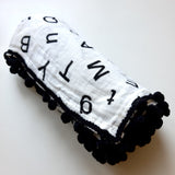 Tetradoek met monochrome kleuren - Klein Atelier