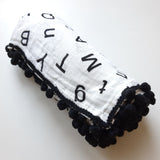 Tetradoek met monochrome kleuren - Klein Atelier