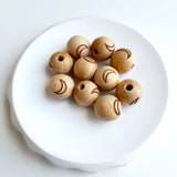 Houten kralen - Klein Atelier