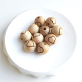 Houten kralen - Klein Atelier