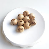 Houten kralen - Klein Atelier