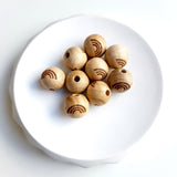 Houten kralen - Klein Atelier