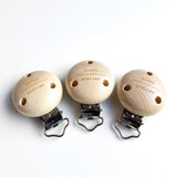 Clipsen met gravering - Klein Atelier