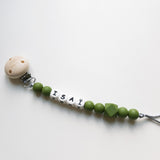 Fopspeenketting met naam hexa - Klein Atelier