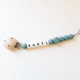 Fopspeenketting met naam hexa - Klein Atelier