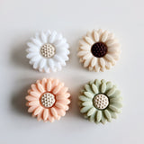 Fopspeenketting newborn bloem