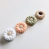 Fopspeenketting newborn bloem