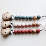 Fopspeenketting newborn houten kraal