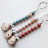 Fopspeenketting newborn houten kraal