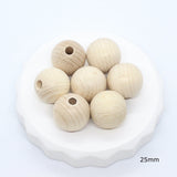 Houten kralen - Klein Atelier