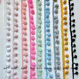 Tetradoek met pomponband - Klein Atelier