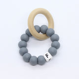 Bijtring met letter - Klein Atelier