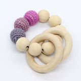 Bijtring met omhaakte kralen - Klein Atelier