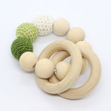 Bijtring met omhaakte kralen - Klein Atelier