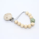 Fopspeenketting hout hexagoon - Klein Atelier