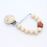 Fopspeenketting hout hexagoon - Klein Atelier