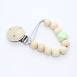 Fopspeenketting hout hexagoon - Klein Atelier