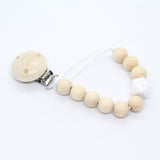 Fopspeenketting hout hexagoon - Klein Atelier