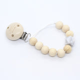 Fopspeenketting hout hexagoon - Klein Atelier