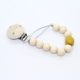 Fopspeenketting hout hexagoon - Klein Atelier