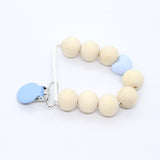 Fopspeenketting silicone hartje - Klein Atelier