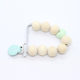 Fopspeenketting silicone hartje - Klein Atelier