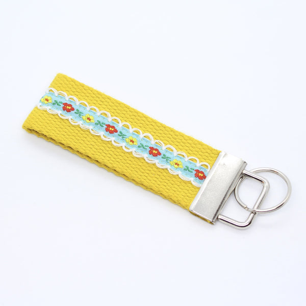 Stoffen sleutelhanger