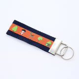 Stoffen sleutelhanger - Klein Atelier