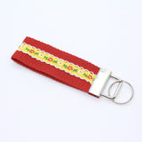 Stoffen sleutelhanger - Klein Atelier