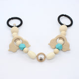 Wagenspanner met houten figuurtjes - Klein Atelier