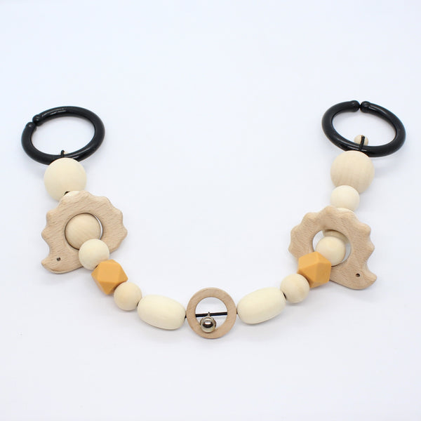 Wagenspanner met houten figuurtjes