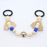 Wagenspanner met houten figuurtjes - Klein Atelier