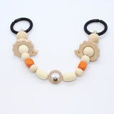 Wagenspanner met houten figuurtjes - Klein Atelier