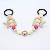 Wagenspanner met houten figuurtjes - Klein Atelier