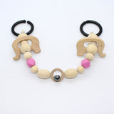 Wagenspanner met houten figuurtjes - Klein Atelier