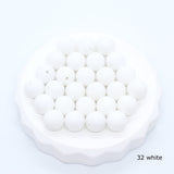 Ronde silicone kralen - Klein Atelier