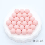 Ronde silicone kralen - Klein Atelier