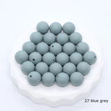 Ronde silicone kralen - Klein Atelier