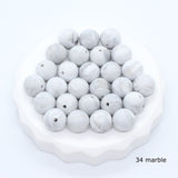 Ronde silicone kralen - Klein Atelier