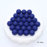 Ronde silicone kralen - Klein Atelier