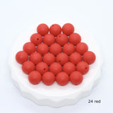 Ronde silicone kralen - Klein Atelier